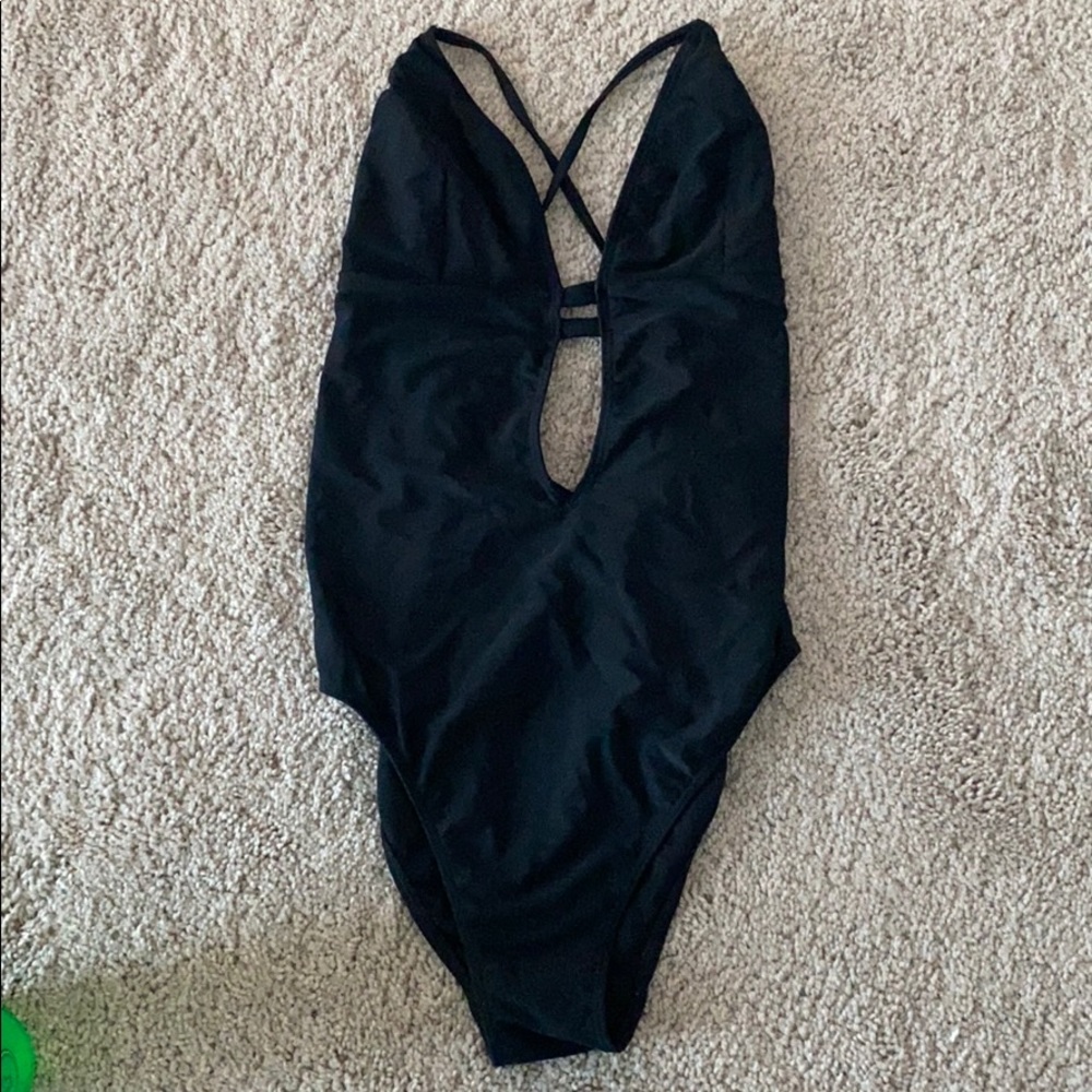 Black Plunge One piece